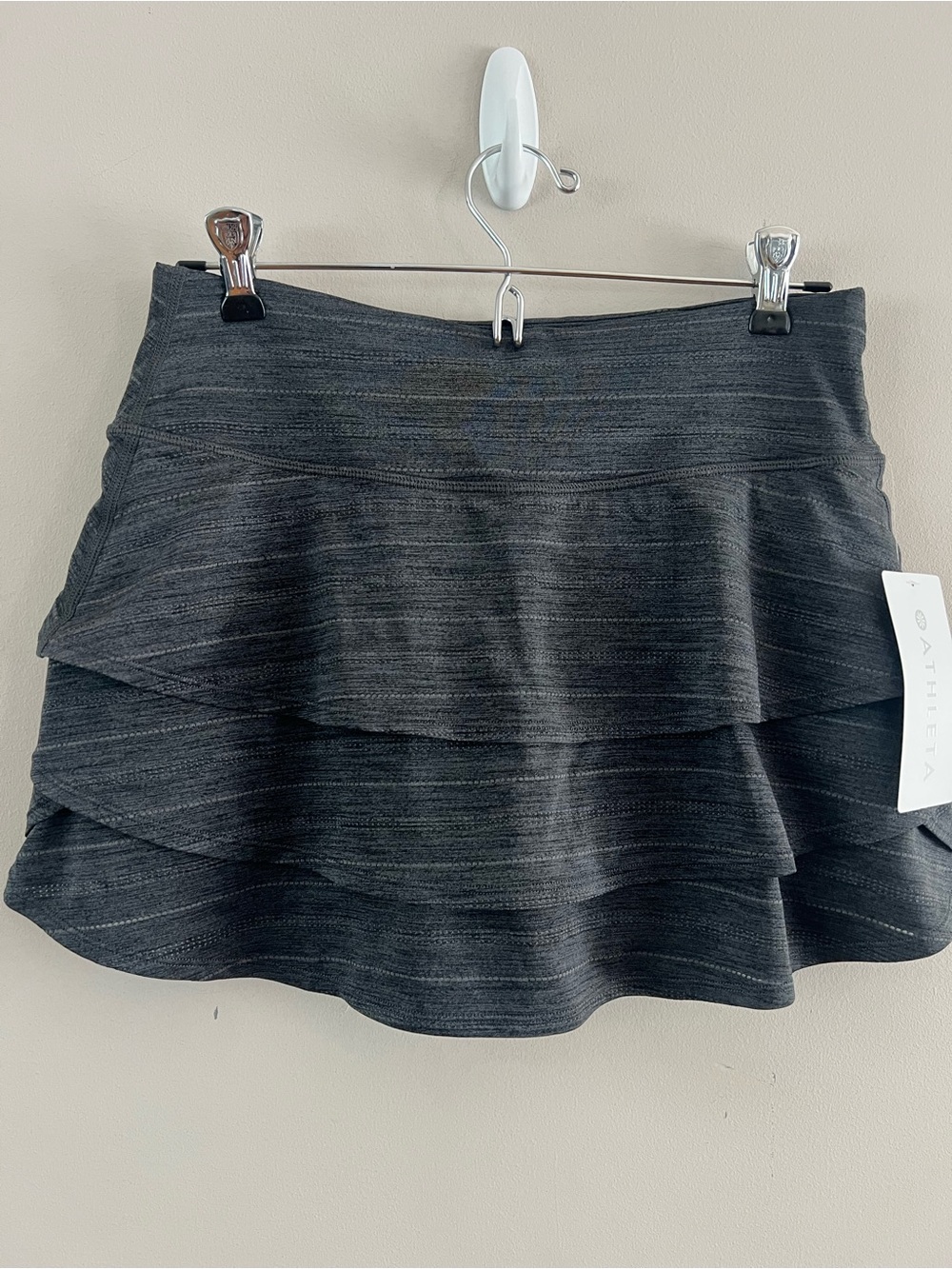 Athleta spacedye swagger skort ladies size small gray